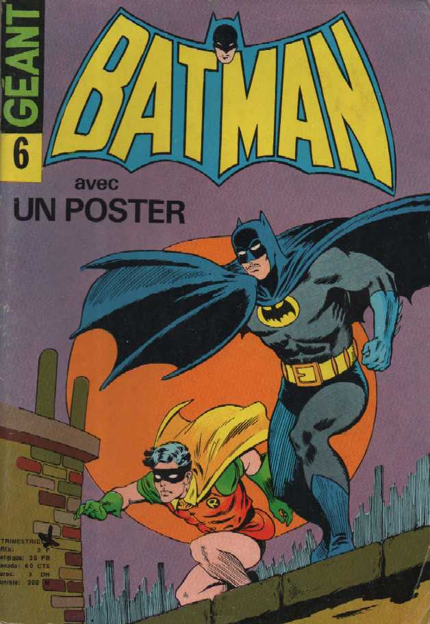 Scan de la Couverture Batman Gant n 6